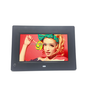 7 "USB + SD Cartão digital photo <span class=keywords><strong>frame</strong></span>/imagem viewer,auto Slide show jogador para a imagem, vídeo