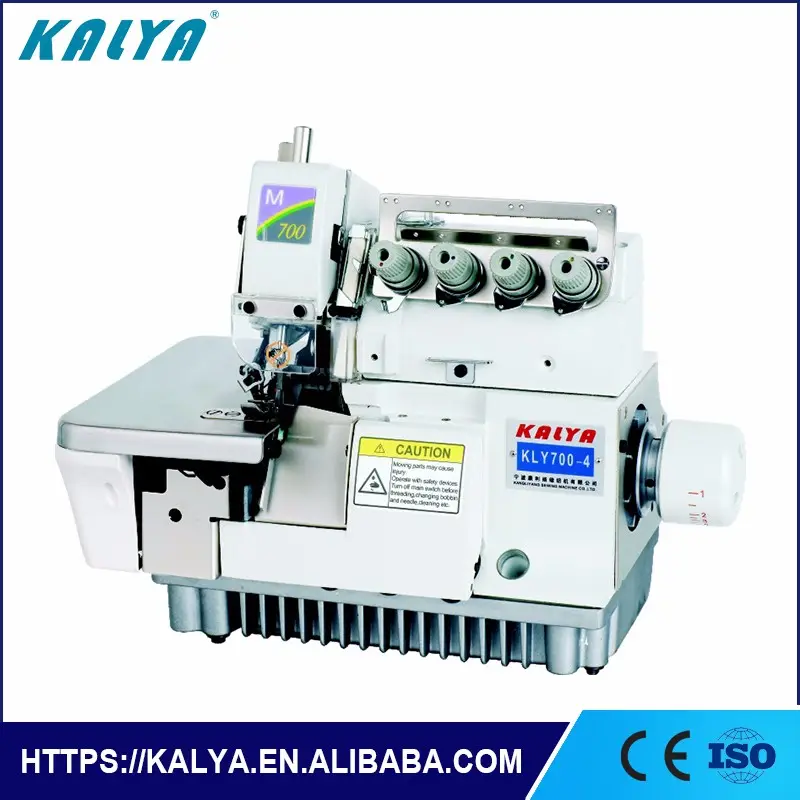 KLY700-4 gemsy, máquina de coser, overlocker manual