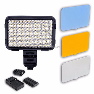 Süper parlaklık <span class=keywords><strong>XT</strong></span>-160II <span class=keywords><strong>led</strong></span> video lamba fotoğraf ışığı ile canon panasonic kamera dv kamera için 160 <span class=keywords><strong>led</strong></span> of CN-160 HD-160