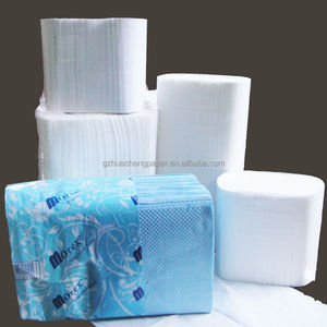 Virgin Soft High Quality Absorbency White and Brown <strong>Interfold</strong> <strong>V</strong>-fold Towels SFT Singlefold Paper Hand Towel 9&quot;*10.25&quot; Sheet Size - Product Image 5