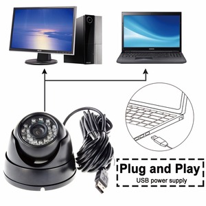 ELP alüminyum Dome USB kamera 1.3 megapiksel kızılötesi gece görüş kamerası bebek izleme monitörü, ev gözetleme - Product Image 4