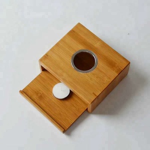 日本风格竹茶壶加热取暖器底座