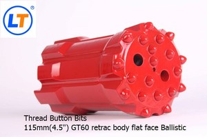 T38/t45/t45/t51/T60-89/102/115/127 מ "מ (2.5,3,3.5,4,4.5,5 אינץ ') חוט retrac butch <span class=keywords><strong>bits</strong></span> כפתור חתיכות 7516-4902-s48, 90510773 atlas sandvik
