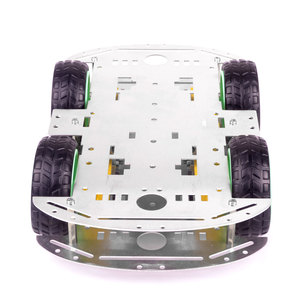 Nuovo 4WD Intelligente Robot Car Chassis Kit per il Progetto Scuola Robotica Educativi Ingegneria - Product Image 3