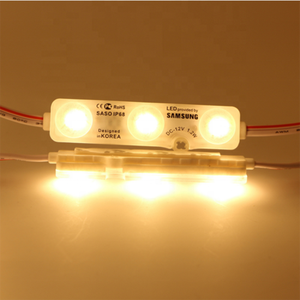 Yüksek parlaklık DC 12V 3 Leds modülü 1.5W ultrasonik enjeksiyon IP67 Lens SMD 5730 sıcak beyaz Led modül lamba ile Led modülleri - Product Image 5