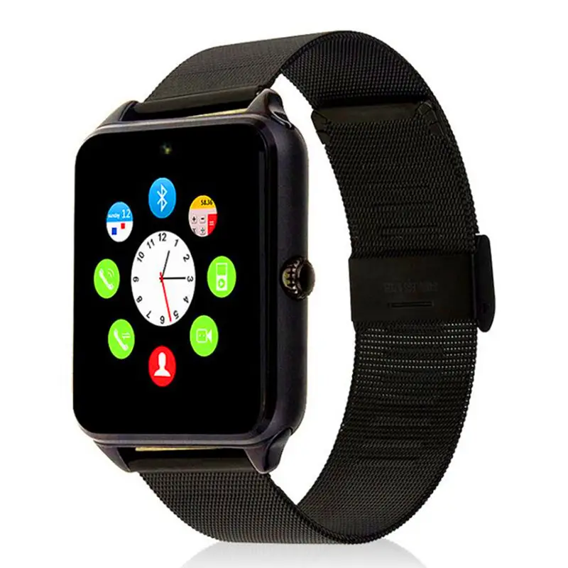 Мужские Смарт-часы Z60 с Bluetooth, телефонными звонками, 2G, GSM, SIM, TF-картой, камерой, Смарт-часы для Android и iPhone, 2019