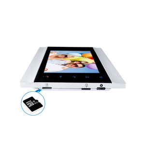 Bcomtech 7 pulgadas timbre de la puerta con la cámara de pantalla 4 Cable de video de la puerta del sistema de intercomunicación teléfono - Product Image 2