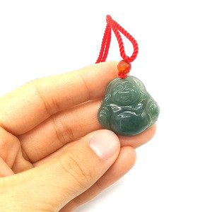 Yüksek kaliteli Jadeite yeşim buda kolye kolye ile sertifikası - Product Image 4