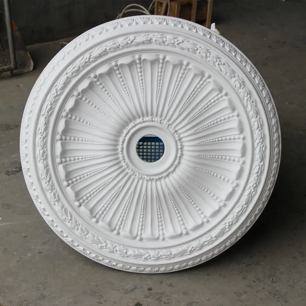 HN-021 Elegante PU soffitto medaglione poliuretano soffitto antico medaglioni in Cina