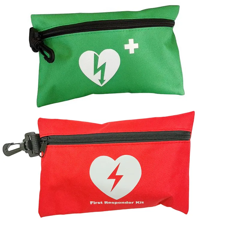 Аптечка первой помощи, комплект первой помощи с красной/Зеленой нейлоновой сумкой