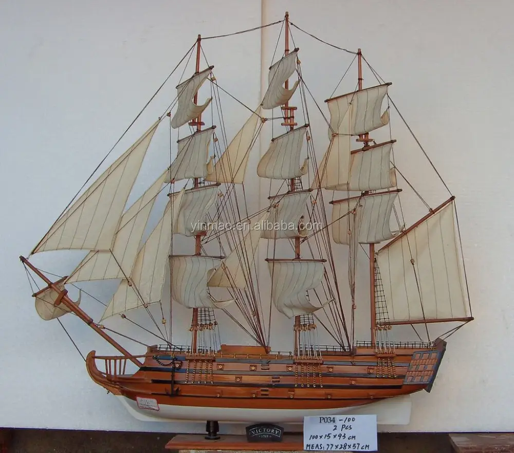Marinha barco de armas modelo, marrom 100x15x93cm, navio de piratas náuticas, marinheiro de madeira