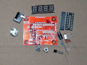Sc 91 Single-chip 4-bit digitale Led Clock circuito stampato Pcb piccolo orologio digitale - Product Image 2