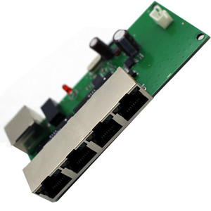 Realtek Original Chip 5 Rj45 With Led Unmanaged Plug <strong>n</strong> Play 4+1 Port Mini Data Switch <strong>Network</strong> 12v Better Design Performance - Product Image 4