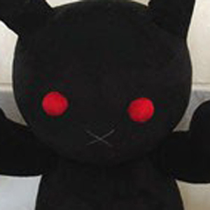 ぬいぐるみぬいぐるみウサギバニーカスタムぬいぐるみメーカーハロウィンフェスティバル邪悪な悪魔黒ウサギ - Product Image 5