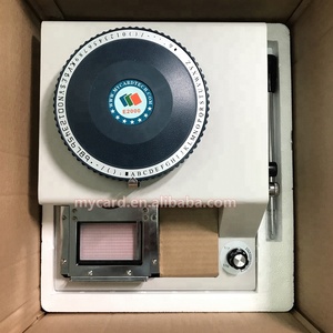 Manual <strong>Plastic</strong> PVC ID Card Embosser Letter Number <strong>Press</strong> Embossing <strong>Machine</strong>