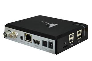S2 ve T2 DVB S2 DVB T2 Set-Top Box ile fabrika K1 artı Android TV kutusu - Product Image 5