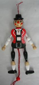 Cartoon Wooden Pull Puppet String Doll Toy Figure <strong>Marionette</strong> Style - Product Image 6