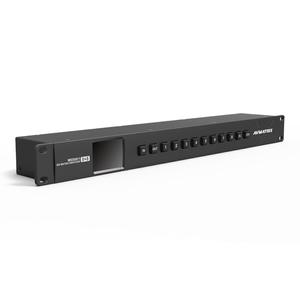 Avmatrix 8 3G/HD/SD紧凑型视频矩阵切换器8通道机架安装MSS0811，带金属材料 - Product Image 1