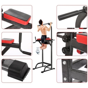 ZYFIT מתכוונן PoweTower סנטר למעלה בר <span class=keywords><strong>Abs</strong></span> אימון הברך מחנק שרירי זרועות תחנת עבור בית תרגיל כושר