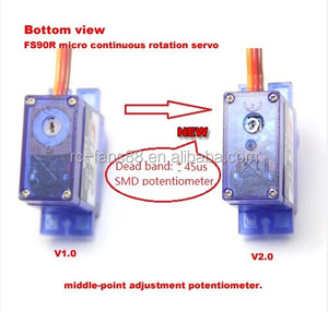 9G SG90 Micro 1.3kg.cm Continuous Rotation Servo Motor 360 Degree Servo FEETECH FS90R arduino <strong>Python</strong> <strong>Programming</strong>