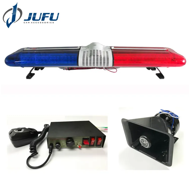 Дешевый светодиодный сигнальный фонарь на крышу автомобиля, 144 Вт, красный, синий, янтарный