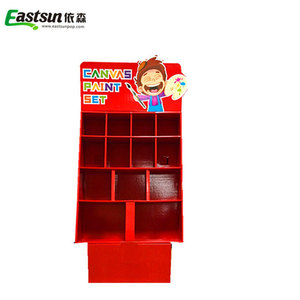 Custom High <strong>Grade</strong> Retail Store Painting Materials Display Rack for Children