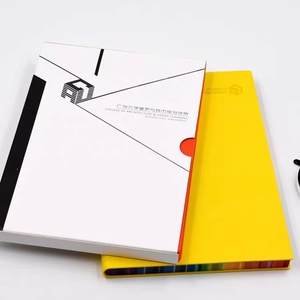 Kunden spezifisches A5 PU Softcover-Notizbuch mit Kanten farbe als Geschenk
