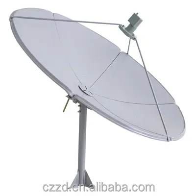 Télévision Satellite C Band 1.8M 6 pieds, grand plat numérique, solide, de haute qualité