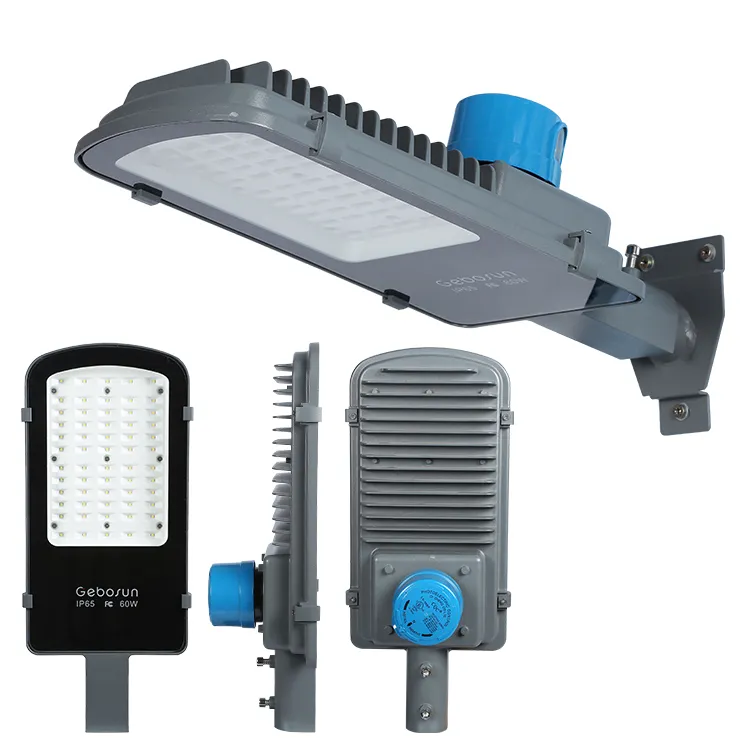 הברכיים קל להתקין עמיד למים Ip65 35 60 ואט Led רחוב אור עם תא פוטואלקטרי חיישן