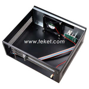 Mini <strong>PC</strong> <strong>Case</strong> W02 with Added PCI Slot COM Ports and Mini 1U ATX Power Supply - Product Image 5