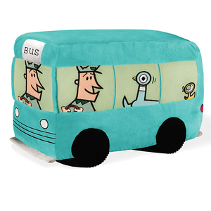 Custom <strong>Soft</strong> Stuffed London Bus <strong>Toy</strong> Plush <strong>Toy</strong> Bus - Product Image 4