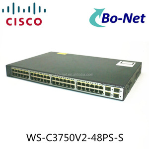 <span class=keywords><strong>Cisco</strong></span> <span class=keywords><strong>3750V2</strong></span> 48 10/100 <span class=keywords><strong>PoE</strong></span> + 4 SFP Tiêu Chuẩn quản lý mạng Chuyển Đổi - Product Image 2