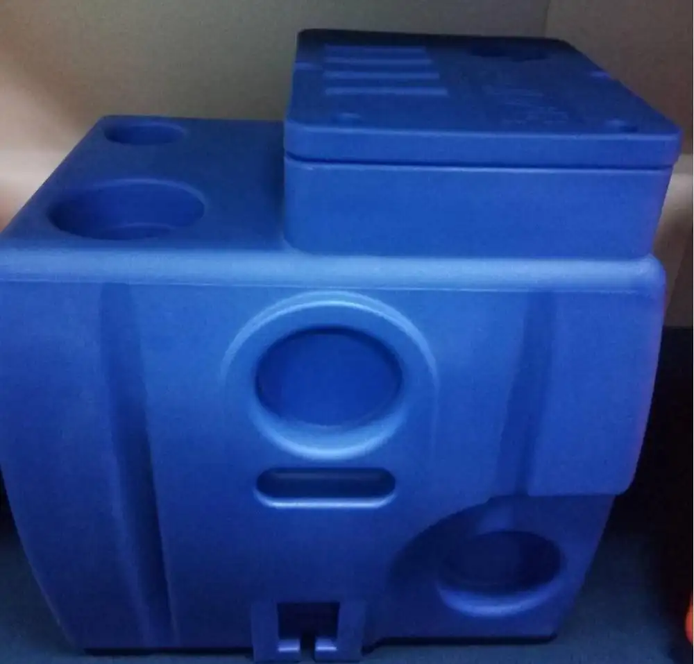 Customized plastic rotational mould for sewage water tank by China rotomolding process