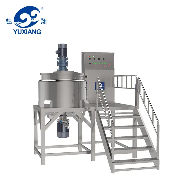 Jingyuxiang — mixeur industriel de 500l, ligne de production de savon liquide, mélangeur, shampoing