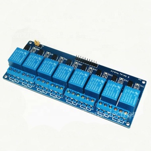 Módulo de relé de 8 canales DC5V con optoacoplador compatible con AVR / 51/PIC, placa de relé PLC pcb - Product Image 2