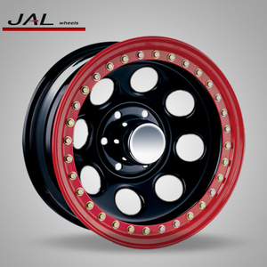 15x8 橙色唇 Beadlock 钢车轮 Rim 4x4 越野轮辋