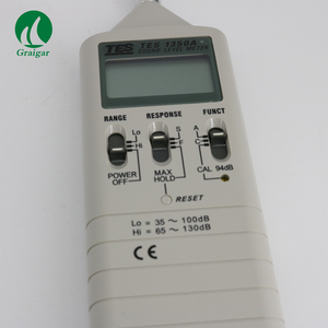 เครื่องวัดระดับเสียงแบบดิจิตอล TES-1350A เครื่องวิเคราะห์เสียงช่วงความถี่31.5Hz ถึง8KHz - Product Image 4