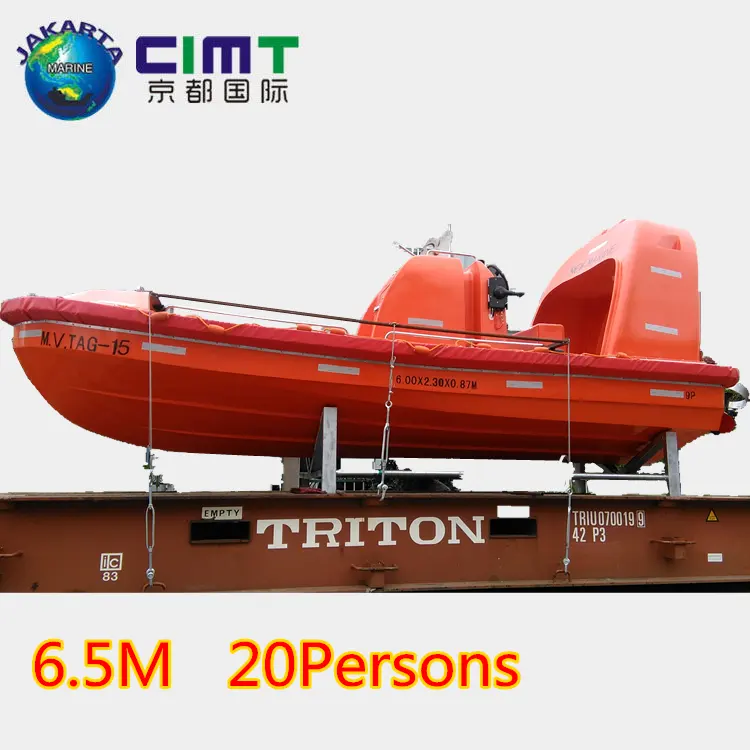 Barco salvavidas, bote de rescate usado, 5,2 m, 36p, a la venta