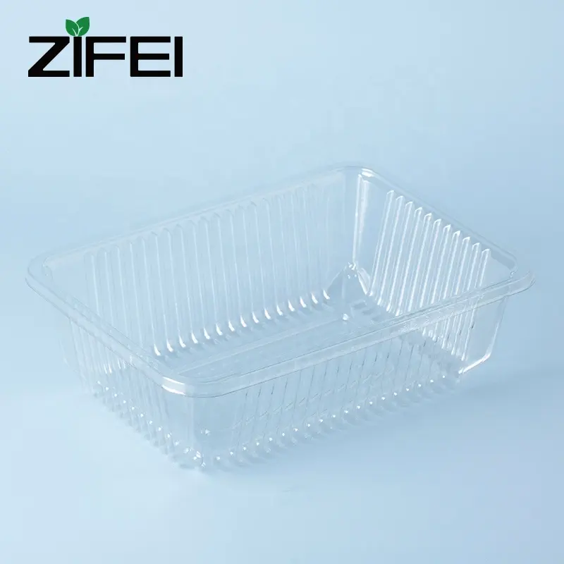 Disposable PET plastic take away Japanese sushi box/sushi tray/food tray
