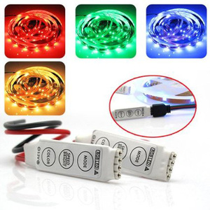 12V 6A 3 ключа Мини RGB LED контроллер 3 ключа цвета RGB LED контроллер регулировка яркости LED светильник Диммер для 3528 5050 светодиодные ленты - Product Image 2