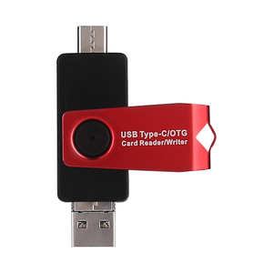 SD/Micro 卡读卡器，USB Type C 微型 USB OTG 适配器和 USB 3.0 便携式存储卡读卡器 - Product Image 4