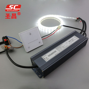 12 V/24 V led şerit 36 W karartma led trafo 0-10 v dim pwm led sürücü alüminyum kapak ile - Product Image 6