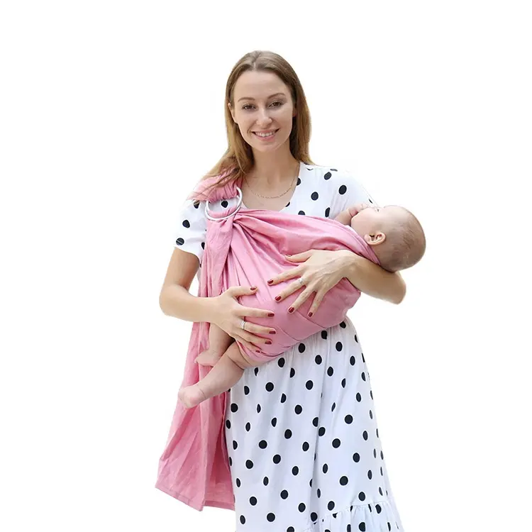Bolsa envoltório para carregar bebê, bolsa original para carregar bebê recém-nascido, carregador de bebê envoltório de bambu
