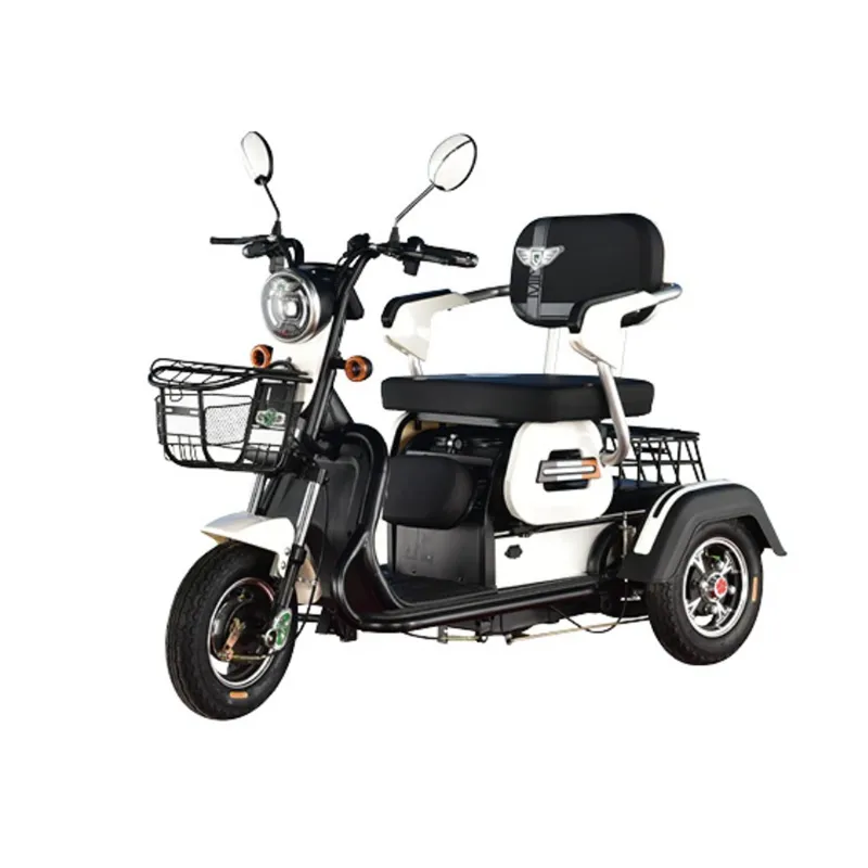 Nuovo modello anziani tre ruote mobilità Scooter moto 3 ruote 48V 500W E bici piccoli tricicli elettrici per disabili