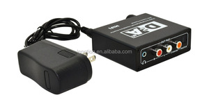 DAC <strong>Digital</strong> to <strong>Analog</strong> Audio <strong>Converter</strong> Box Adapter Volume Control 192Hz SPDIF Optical DTS AC-3 PCM Audio Decoder