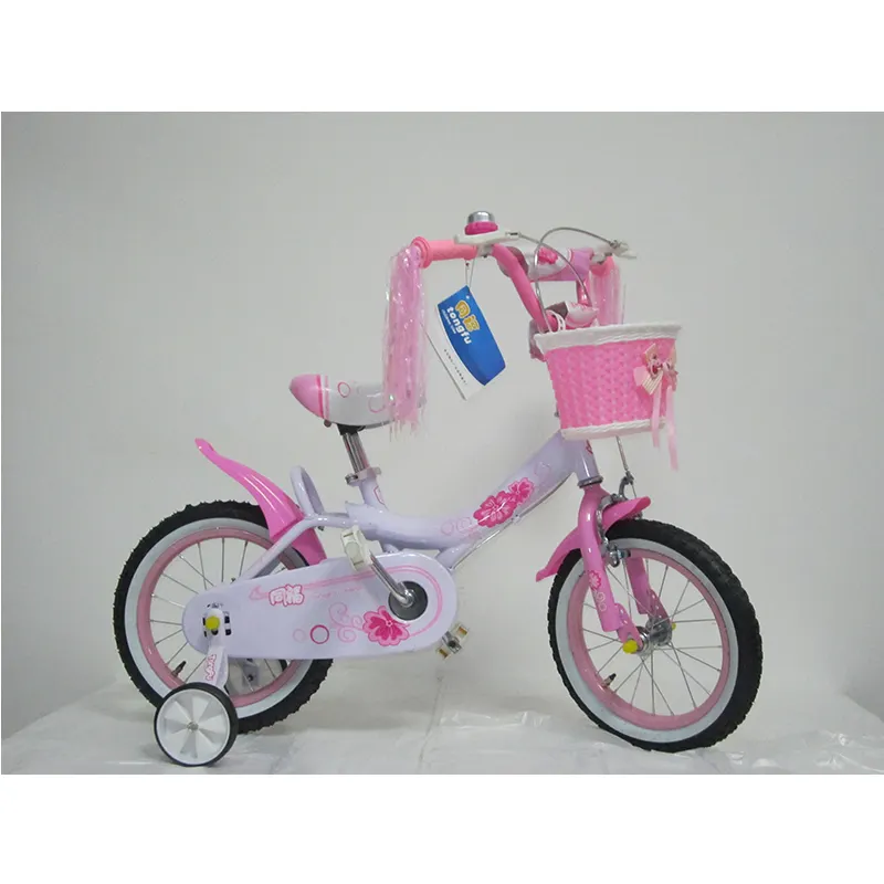 12 pulgadas bicicleta bmx con la cesta niñas princesa bicicleta