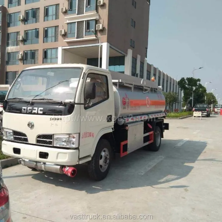 Dongfeng oilrรถบรรทุกรุ่นEQ1060TJ20D3 (4.5m3)รถบรรทุกน้ำมันเชื้อเพลิงสำหรับขาย