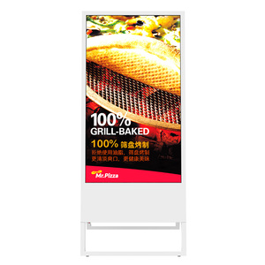 Tilt Foldable up Stand 32&quot; Inch <strong>LED</strong> LCD Poster Capacitive Touchscreen Advertising Display Touch Menu Board Touchscreen Kiosk - Product Image 6