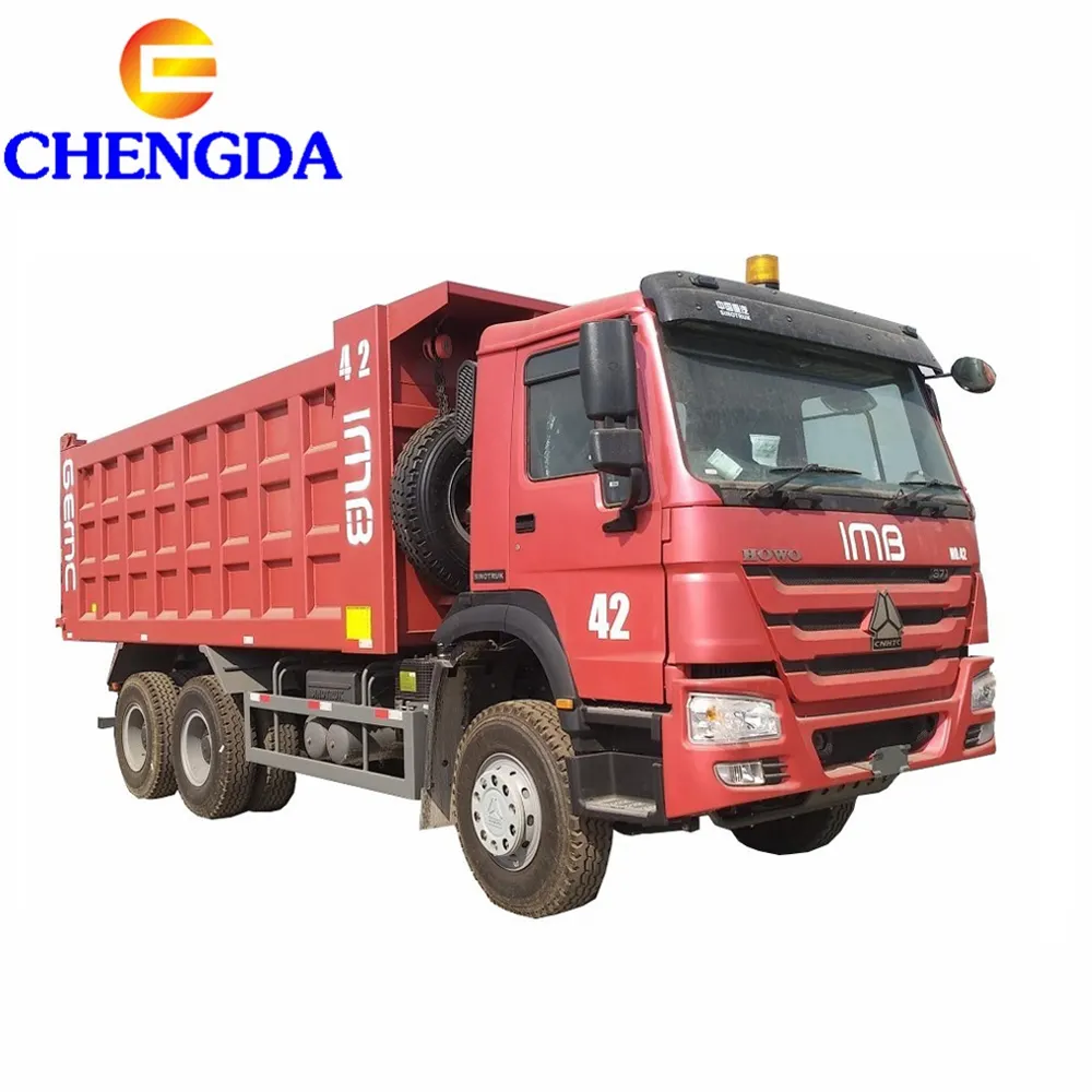 Sinotruk 18CBM 30 tonnes 16 mètres cubes 10 roues 20 mètres cubes Volume sable dumper benne Howo camion à benne basculante à vendre au Ghana