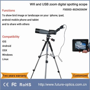 IOS Wifi ve USB zoom dijital ve video lekelenme kapsamı F5000D-80ZM2060W ile HD çalışma - Product Image 3